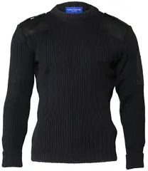 Br&#229;tens Nato Genser Sort XS Klassisk natogenser i ull og polyester