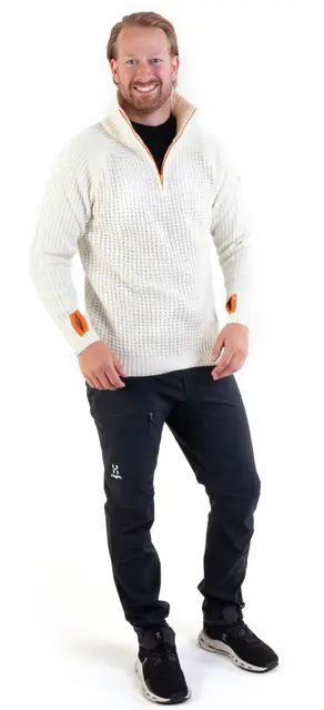 Bråtens Villmark Genser Offwhite XS God og varm allsidig genser 