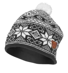 Br&#229;tens Sn&#248;stjerne Lue Hvit One-Size Lue i ull med mykt og godt fleecef&#244;r