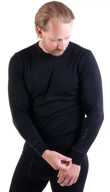 Bråtens Merino ulltrøye Sort XS 