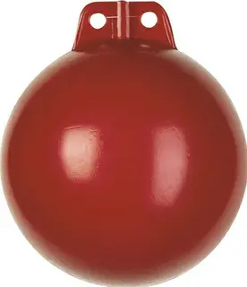 Plastkule Bl&#229;se til garn