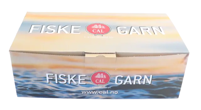 CAL Ferskvannsgarn Rød 19mm Garn til ferkvannsfiske 25mx1,5m 