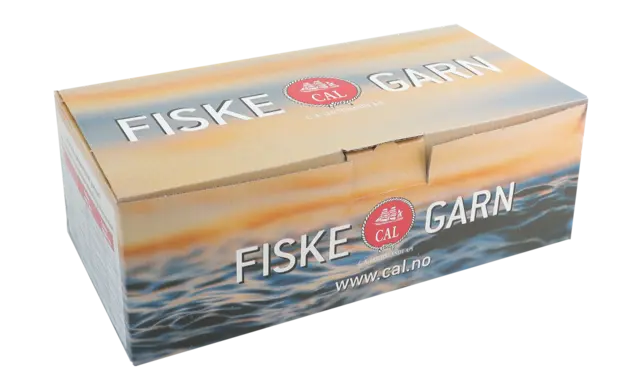 CAL Ferskvannsgarn Rød 21mm Garn til ferkvannsfiske 25m x 1,5m 