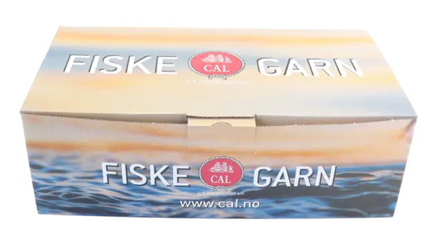 CAL Ferskvannsgarn Rød 21mm Garn til ferkvannsfiske 25m x 1,5m 