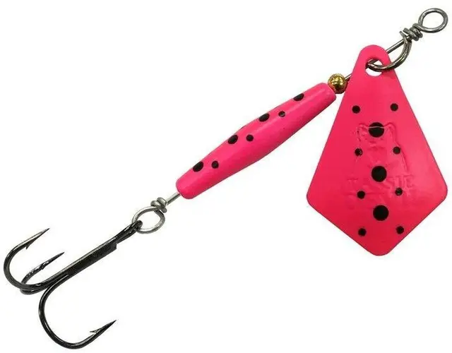 Tasmanian D Blades Pink Panther 5,4g Kjøp 8 spinnere få en gratis slukboks 