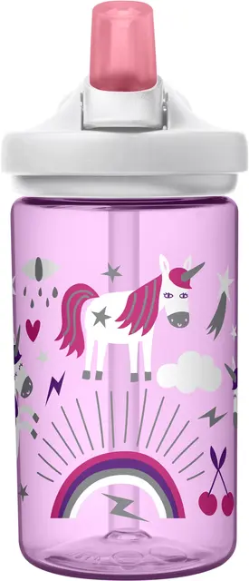 CamelBak Eddy+ Kids Bottle 0,4L Drikkeflaske, Enhjørning Fest 