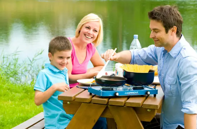 Campingaz Base Camp with Lid Portabel og sammenleggbart turkjøkken 