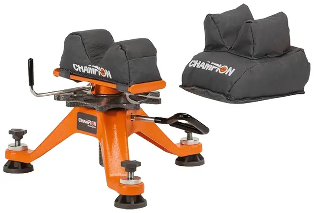 Champion Tri-Stance Rest med bag Skytebenk fra Champion 