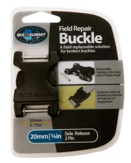 STS Spenne 20mm m/klikkfeste og 2 b&#248;yler