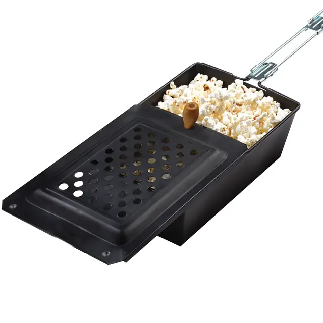 Coghlan's Popcorn Popper non-stick Perfekt popcorn rundt leirbålet 