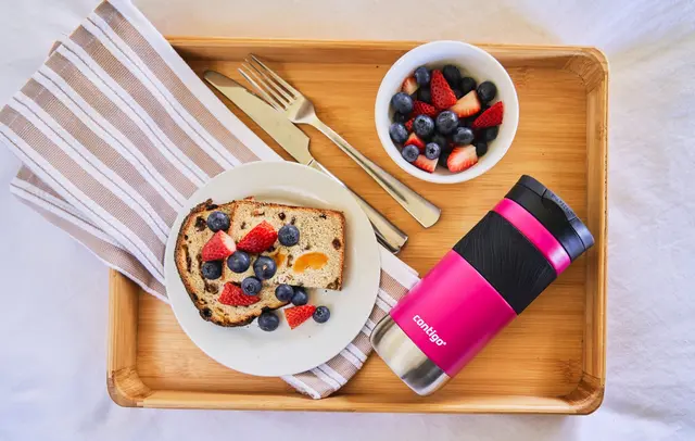 Contigo Byron 2.0 SS Dragon Fruit 470ml 100% lekkasjefri drikkekopp 