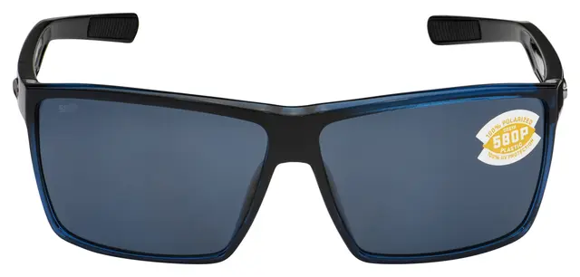 Costa Del Mar Rincondo Shiny Black Gray 580P (plast) 