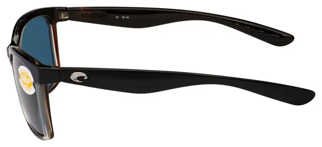 Costa Del Mar Anaa Shiny Black on Brown Gray 580P (plast) 