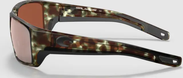 Costa Del Mar Fantail PRO Matte Wetland/Copper Silver,580G (glass) 