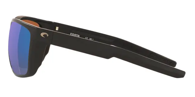 Costa Del Mar Ferg Matte Black Green Mirror 580G (glass) 