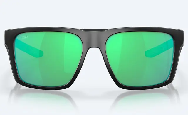 Costa Del Mar Lido Matte Black Green Mirror 580G 