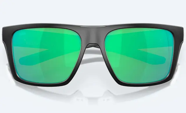 Costa Del Mar Lido Matte Black Green Mirror 580G 