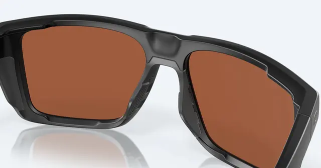 Costa Del Mar Lido Matte Black Green Mirror 580G 