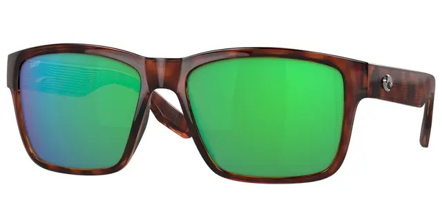 Costa Del Mar Paunch Tortoise Green Mirror 580P 