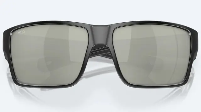 Costa Del Mar Reefton Pro Matte Black Gray Silver Mirror 580G 