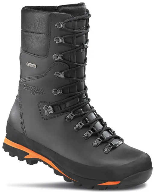 Crispi Hunter EVO GTX Sort/Orange 36 Stabil og lett jaktstøvel med Gore-Tex 
