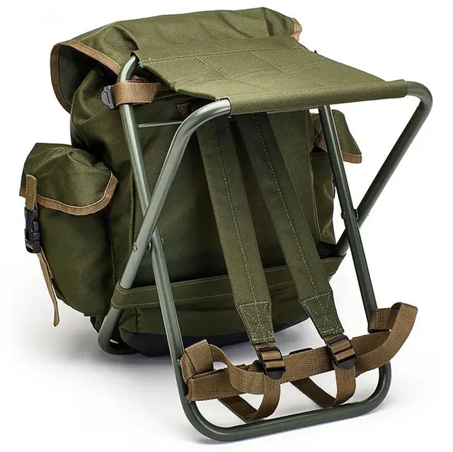 Daiwa Game Ruck Stool Robust og behagelig, 20L 