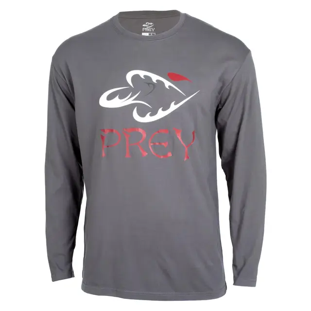 Prey Long Sleeve High Grade Grey M Genser laget av 100% bomull 