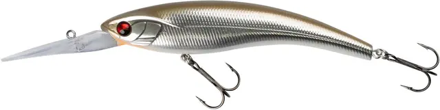 Daiwa Prorex Diving Minnow Smelt 12cm 26g bananformet blyfri wobbler 