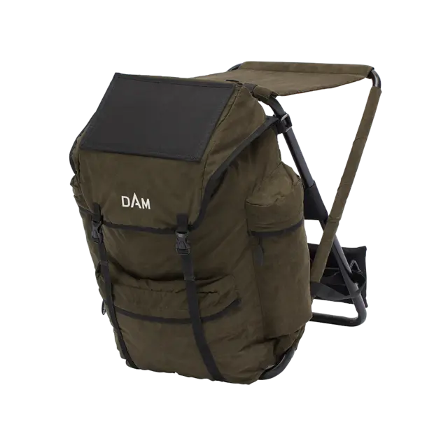 DAM Hunter Backpack Chair Wide Lydløs stolsekk til jakt og fiske 