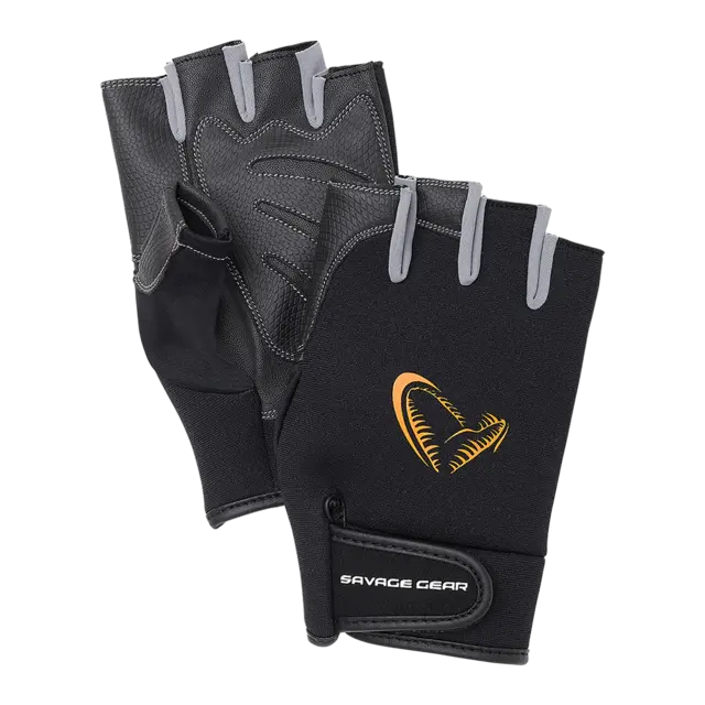 Savage Gear Neoprene Half Finger M Hansker 