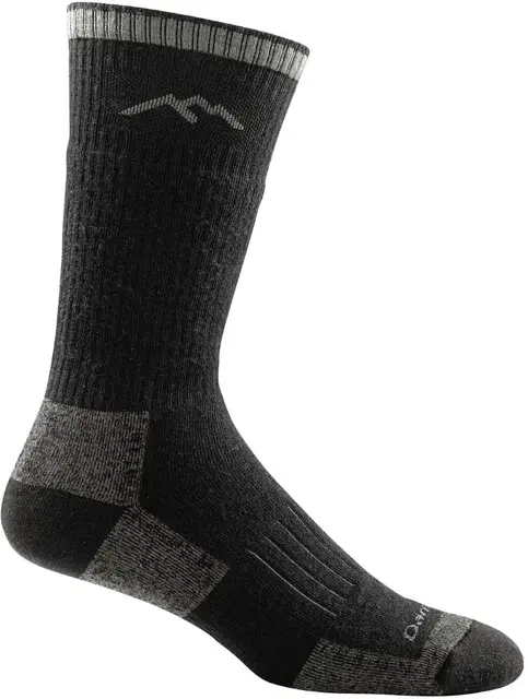 Darn Tough Hunter Boot Charcoal S Midweight Hunting Sock,  Damesokker 