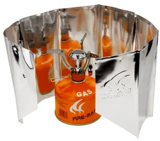 Eagle Vindskjerm FM502 Flexi Skjermer flammen fra vind ved matlagning