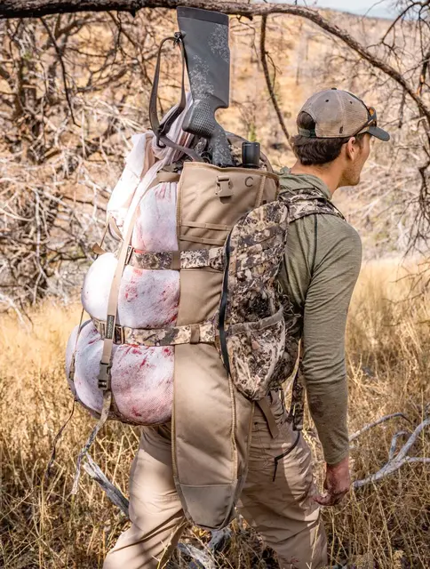 Eberlestock Bolt Action Scabbard Large Robust våpenholder/futteral i Coyote 