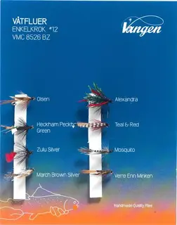 Vangen V&#229;tfluer Enkelkrok #12 8stk