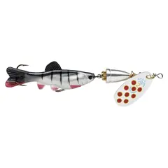 Blue Fox Vibrax Chaser  8g S Kj&#248;p 8 spinnere f&#229; en gratis slukboks