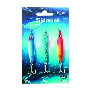 Elbe Sj&#248;&#248;rret-favoritter 3pk Sj&#248;&#248;rretfiske