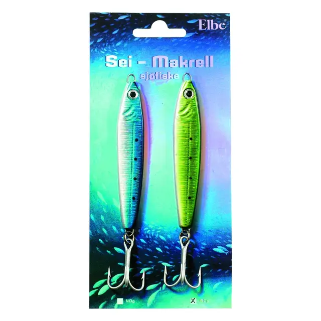 Elbe Sei/Makrell 60g 2-pack 