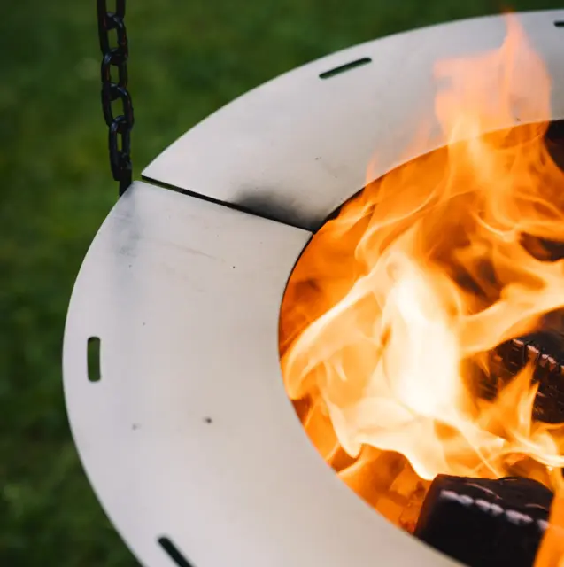 Espegard Bålpanne Rein Premium 60 Stilfull og nesten helt røykfri bålpanne 