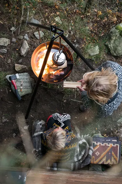 Espegard kaffekjele 2,5L Kaffekjele laget for bål og bålpanne 