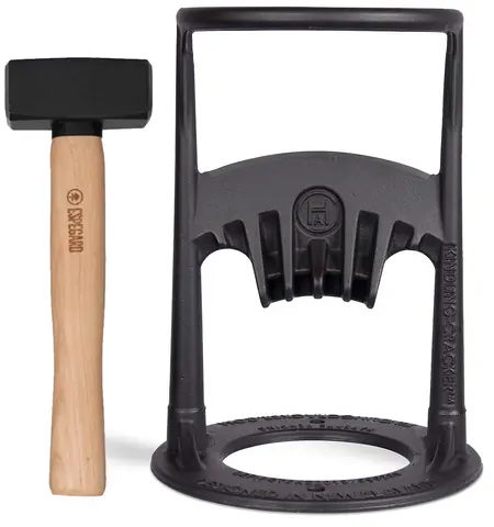 Espegard Kindling Cracker med slegge Smart vedkløyver som kommer med slegge 