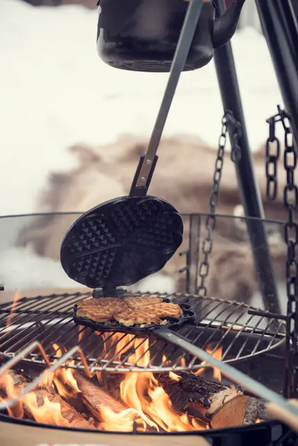 Espegard vaffeljern Alles favoritt til bålmaten 