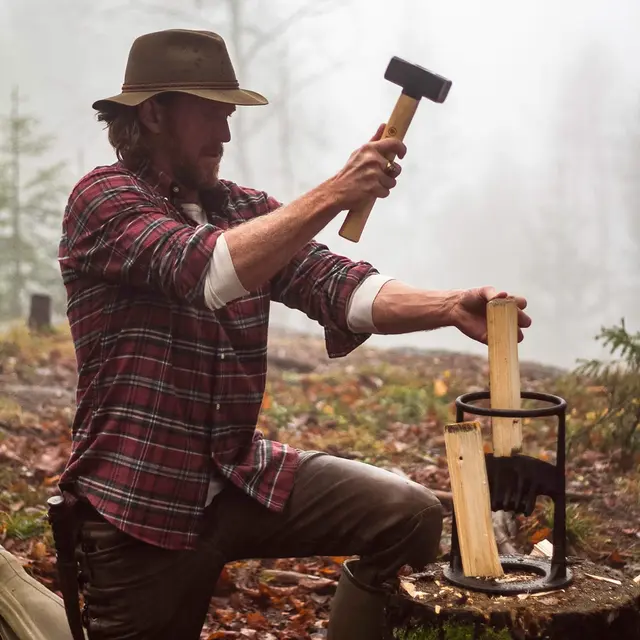 Espegard Kindling Cracker med slegge Smart vedkløyver som kommer med slegge 