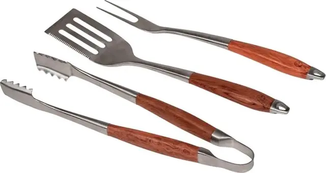 Espegard Grillsett 3 deler med skinnetui 