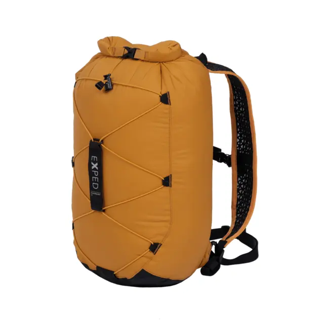 Exped Cloudburst 15 L Gold Ultralett vanntett roll-top ryggsekk 