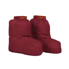 Exped Down Sock S Burgundy Sovepose for f&#248;ttene dine!