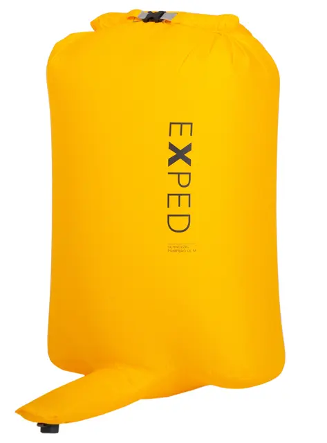 Exped Schnozzel Pumpbag UL M Sunshine Pumpe og pakksekk i ett! 