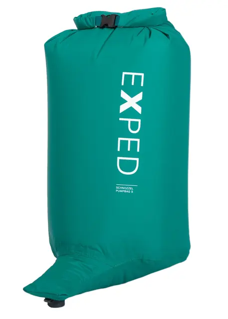 Exped Schnozzel Pumpbag M Pine Pumpe og pakksekk i ett! 