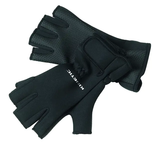 Kinetic Neoprene Half-Finger Glove M Black 