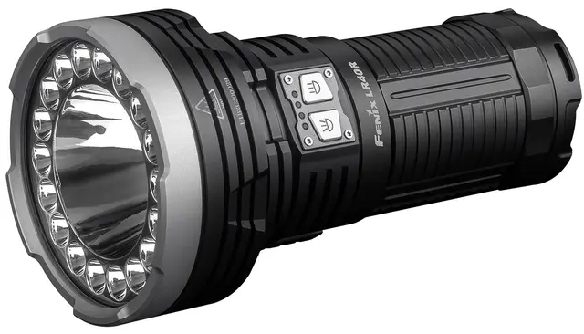 Fenix LR40R lommelykt 12000 lumen og batteribank 