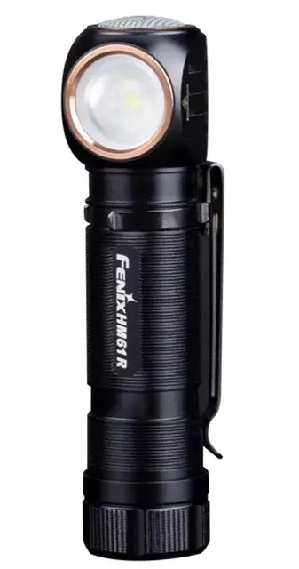 Fenix HM61R hodelykt Sort Multifunksjonell hodelykt med 1200 lumen 